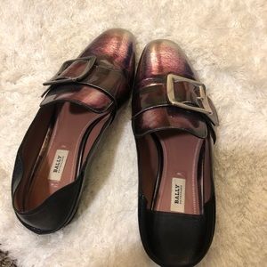 Used Bally loafer shoes.